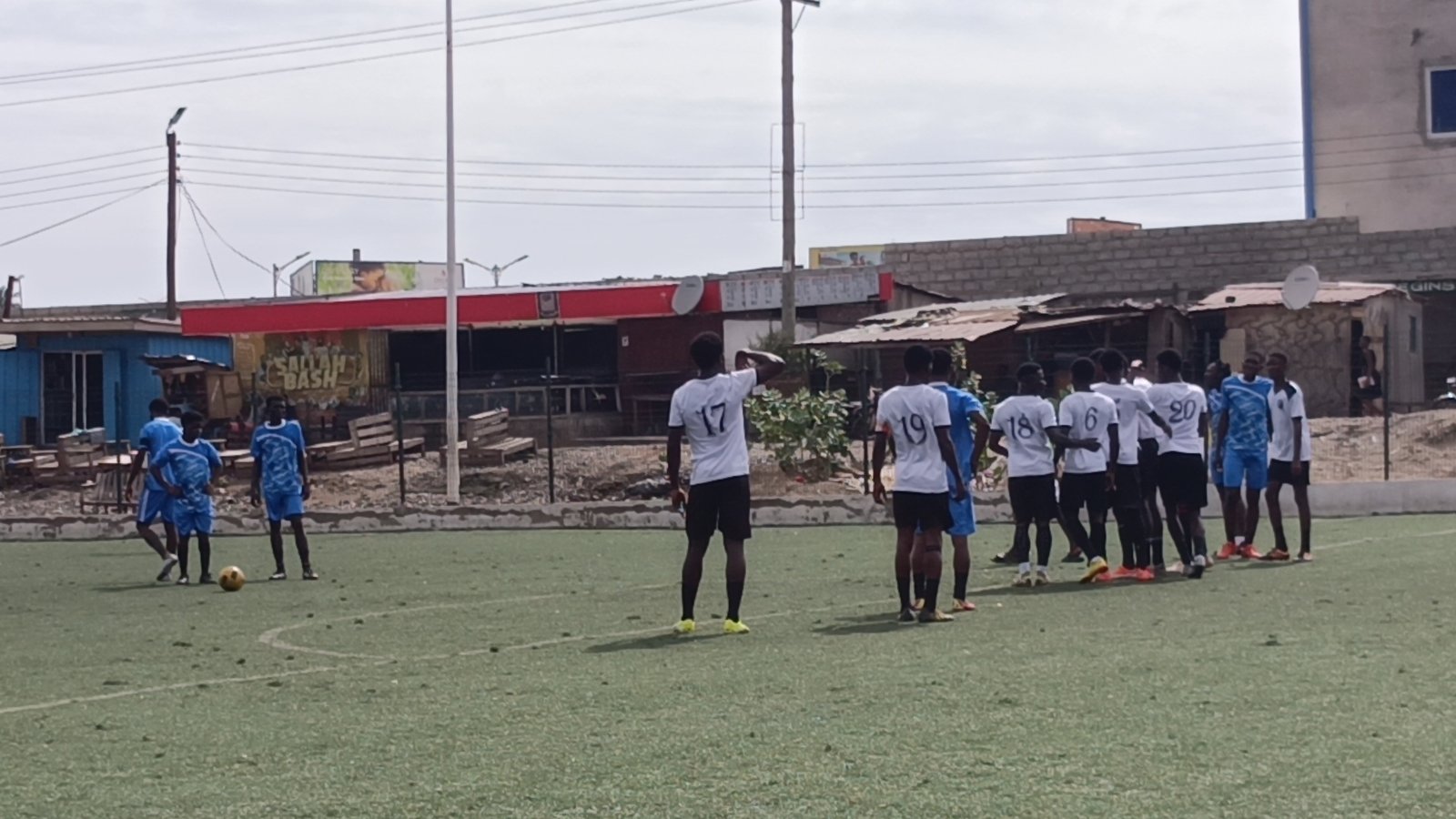 Match day with Seven Days FC